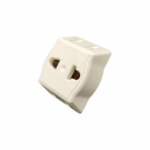 Quality Non Grounding 2 Hole Household Socket Electric Plug Adapter wholesale