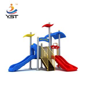 Quality Amusement Park Kids Playground Plastic Equipments Commercial Entertainment Outdoor Playground Slide wholesale