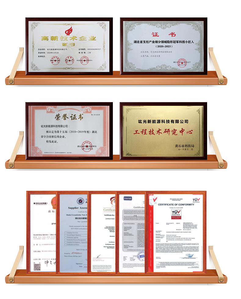 Grandglow PV Combiner Box solar system concentrator PV solar box lighter weight easy installation