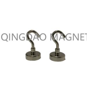 Quality Sintered NdFeB Hook Magnet, N35,16KGS, Permenent Hook Magnets, Magnetic Assembly wholesale