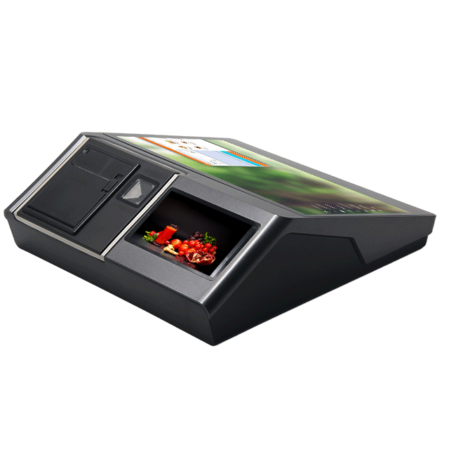 12.5 Inch/11.6 Inch Full HD 1080P Android POS All-in-One System for Restaurants Black