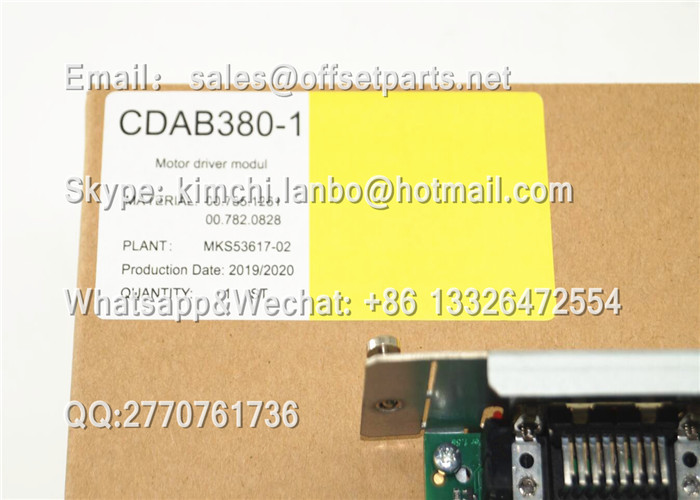 00.785.1261 /10 CDAB380-1 Circuit Board CD74/XL75/SM74/PM74 Press Printing Machine Spare Parts Free Shipping