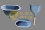 Heat resistant ice blue counter top sinks / science lab sinks