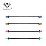 Junior 5 Lb Barbell Alumium Material Customized Logo 1200mm Size