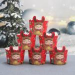 Shine Gold Baking Muffin Cups