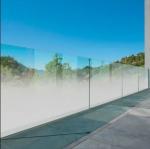 10mm 12mm Outdoor Glass Balustrade Glass Railing for Balcony Swimming Pool