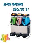 36l Commercial Slush Machine Smoothie Stainless Steel Coffee Granita Machine