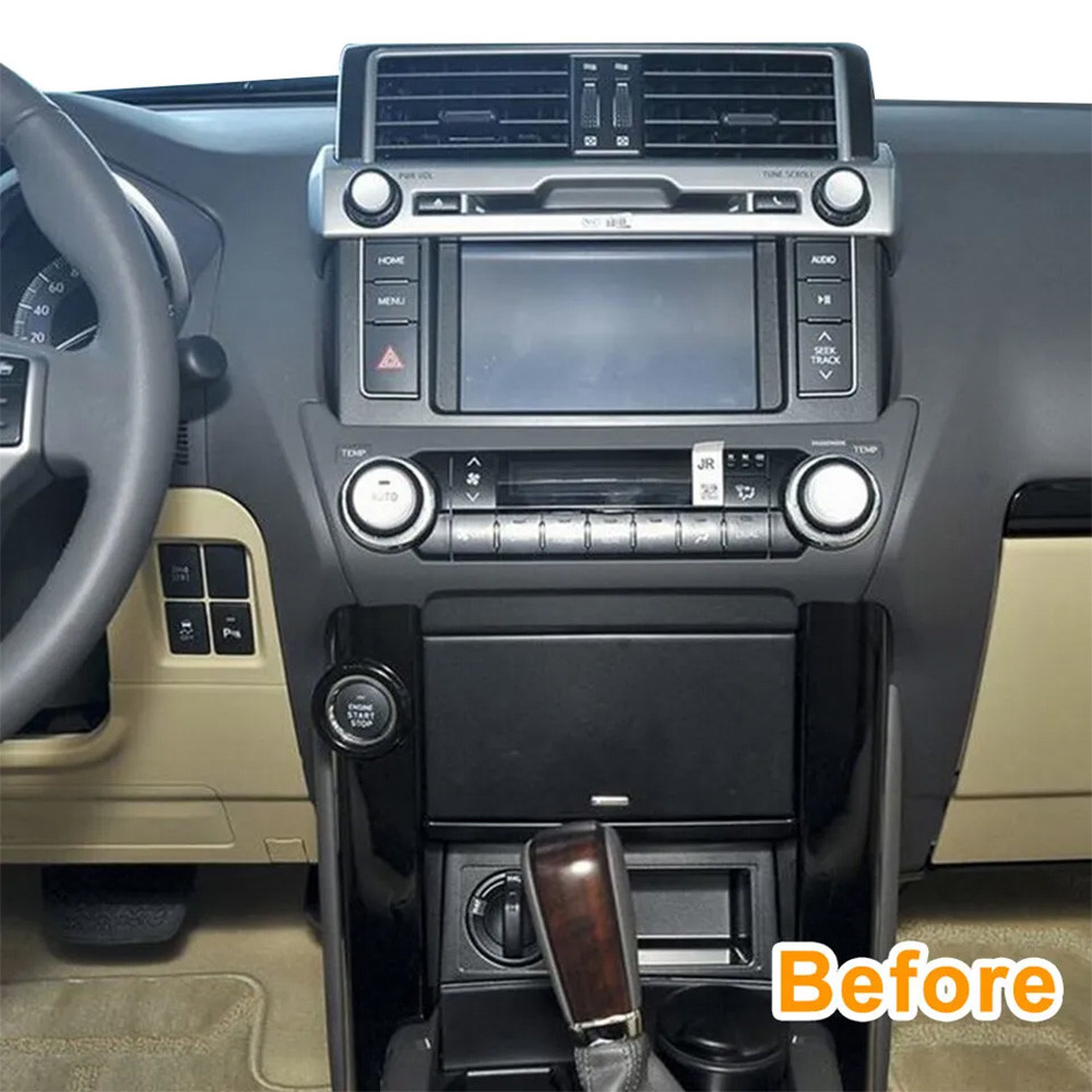 Vertical Screen Android Car Navigation GPS 12.1'' Tesla Style For Toyota Prado