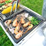 Affordable Grill Pan Non Stick Frying Pan Rectangle Camping Outdoor Cookware