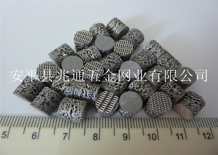 Mult Layer 316L Stainless Steel Filter Wire Mesh φ8*8mm For Filter