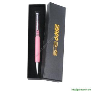 Quality paper box packed metal gift pen, gift box metal pen wholesale