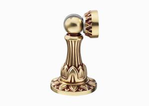 Quality Home House Magnetic Door Stopper , 58mm 94mm Brass Door Holder Catch wholesale