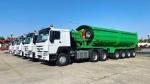 Customization 3/4 Axles 60-80 Tons Hydraulic Side Box Tipper Dumper Truck Semi