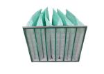 F9 95% RH Pocket Air Filter MAU HVAC Bag Filter 3200m3/H Airflow