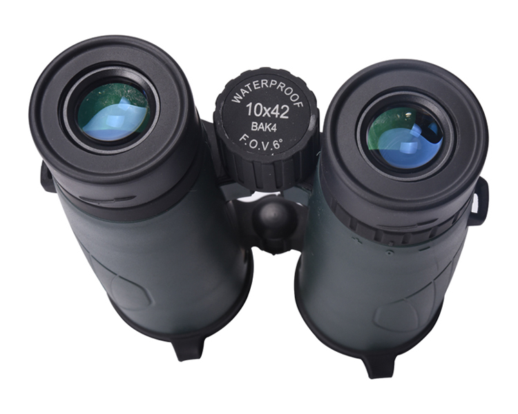 Waterproof and Anti Fog 10x42 Green Telescope for Hunting Hiking Outdoor Sports Binocular