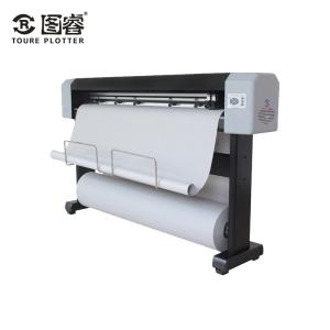 Quality 64 Inchs Width Garment Pattern Cutter Double Heads Grey / White Color wholesale