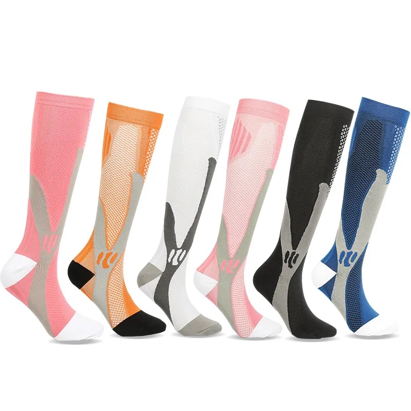 Compression Socks for Football Long Tube Over The Knee Men'S Thin Wicking Adult Sports