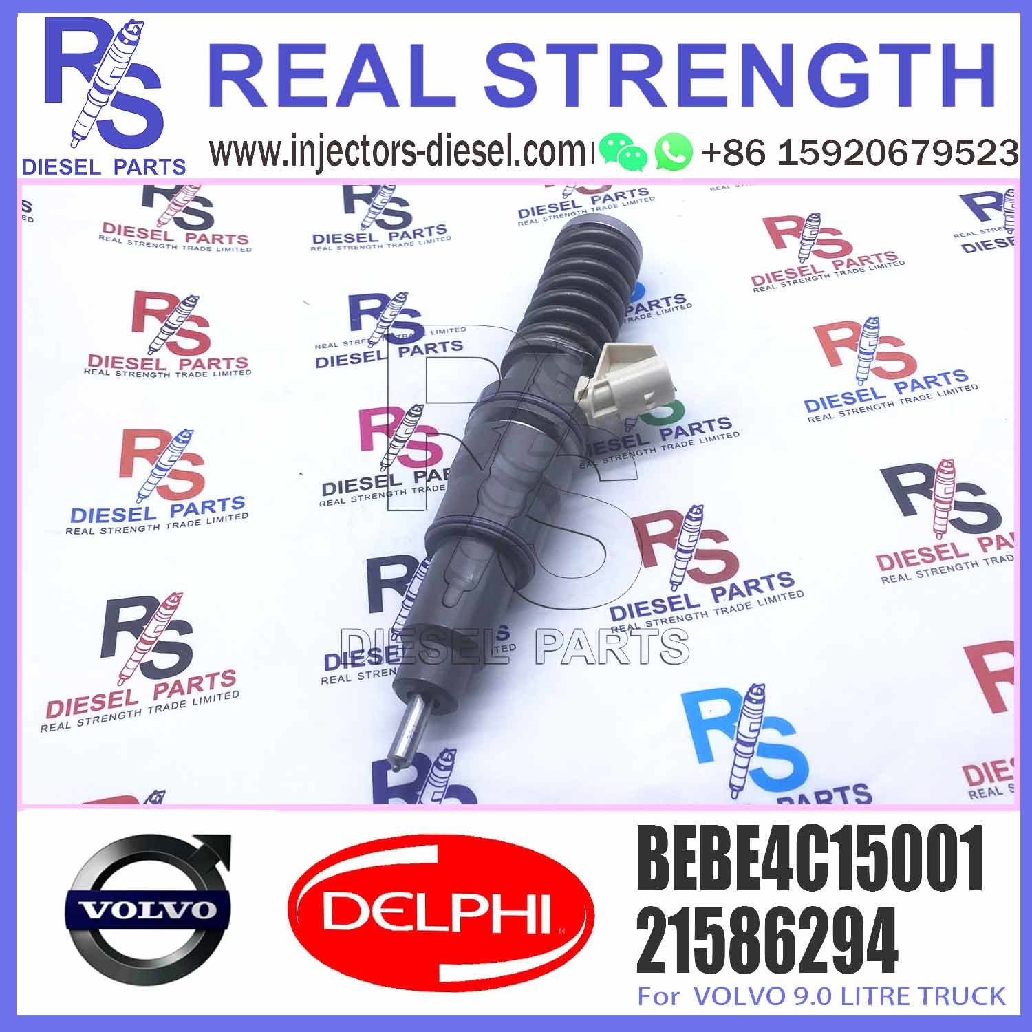 injector common rail injector 3801439 BEBE4C15001 For V-O-L-V 9.0 LITRE TRUCK fuel injector BEBE4C10001