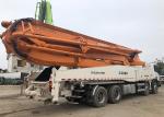 52 Meter ZLJ5430THBK Concrete Boom Truck , Cement Transportation Truck