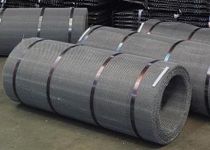 Quality 1300-1800 Mpa Fine Screen Steel Wire Cloth 65mn High Tensile Rolls For Quarry Industry wholesale