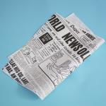 Gift Wax Greaseproof Wrapping Paper For Deli Fried Chicken Snack Bread Chip