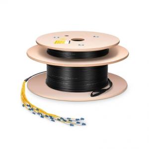 Quality Fiber type 62.5/125um 8/125um LSZH Armored Sc/UPC-Sc/UPC Black Indoor/Outdoor Patch Cord wholesale
