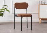 No Folded Iron 43*43*79CM Ergonomic Dining Room Chairs