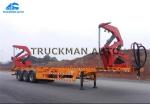 TRUCKMAN Side Lifter Trailer , Sidelifter Container Trailer With Xcmg Brand