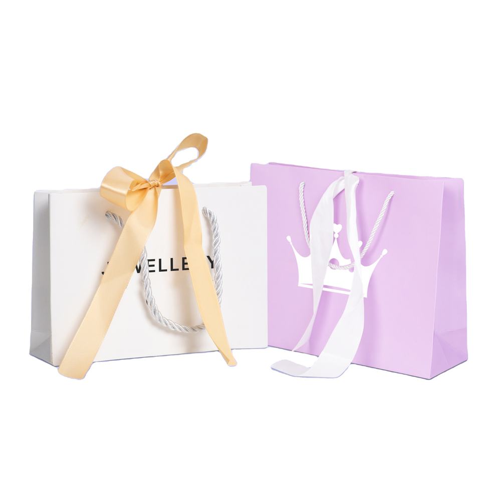 Custom Logo Gravure Printing Christmas Gift Bags With Logo Shopping Bag Hard Paper Bag