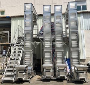 Quality Z Shaped Bucket Elevator Conveyor For Beans Powder Transportation wholesale