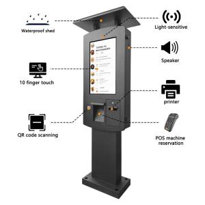 Quality Outdoor Touch Screen Payment Kiosk Waterproof Ip65 wholesale