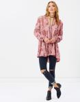 Boho Style Women Floral Printed Blouse