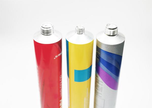 Highly Ductile Cosmetic Soft Tube , Non Toxic Empty Ointment Tubes Customized