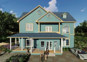 Quality Recyclable Architecture Light Steel Structure House Prefab Villa wholesale