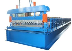 China Corrugated Automatic Roofing Sheet Roll Forming Machine 380v 50HZ Frequency on sale