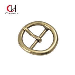 Quality Unisex Circular Center Bar Belt Buckles Anti Corrosion Multipurpose wholesale