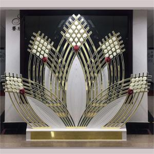 Quality Latest Golden wedding Backdrop For Wedding Decoration Party wholesale