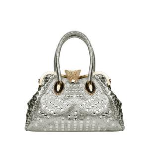 Quality The new 2016 spring and summer fashion classic rhinestone butterfly buckle shoulder bag female bag Europe and shells wholesale