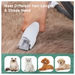 3.9kg Pet Grooming Vacuum Kit for Low Noise Hair Cleaning Grooming Products Type