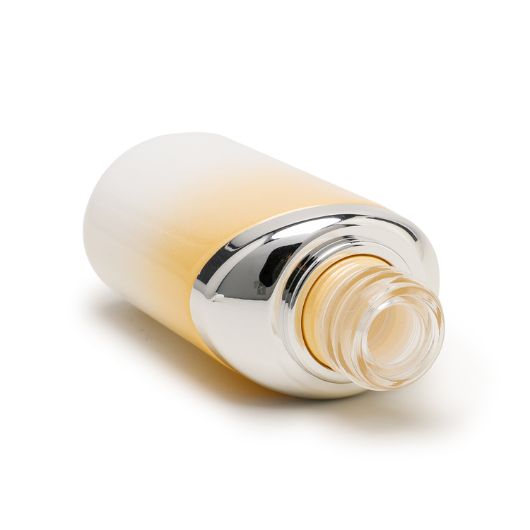 OEM Custom Skincare Packaging Painting Glass Lotion Dropper Bottle