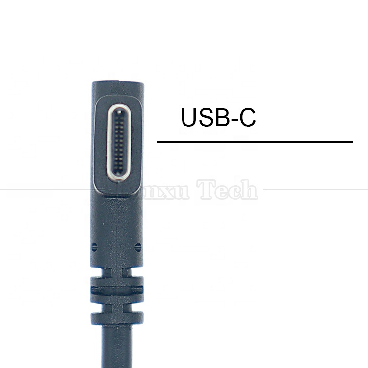 High Quality 90 Degree Right Angle USB to Type C Data Charger Cable for Phone Tablet Camera