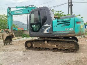 Quality 13 T Used Old Kobelco Excavator Kobelco Sk130 Excavators Bucket Capacity 0.52m3 wholesale