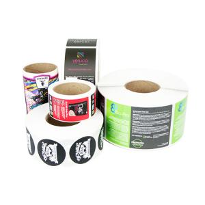 Quality Pantone Color 250g Sticker Paper Printed Adhesive Labels wholesale