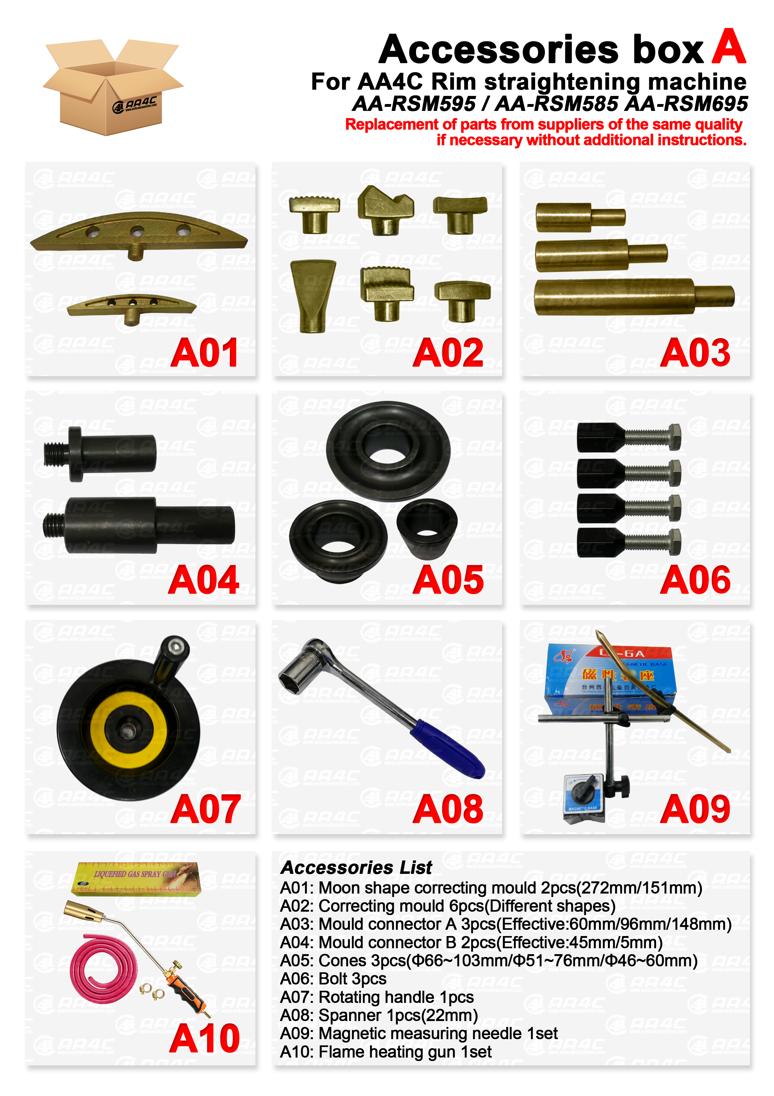 Automatic Rim Straightening Machine With 3 Jacks Rim Processing Machine Tire Service Machine Garage Equipments