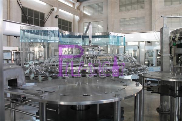 40 Heads Soft Drink Filling Machine , Monoblock Filling Machine