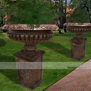 Quality Granite Stone Planter European Style Flower Pot(YKFP-33) wholesale