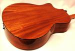 Custom cutaway 516ce acoustic guitar honeyburst