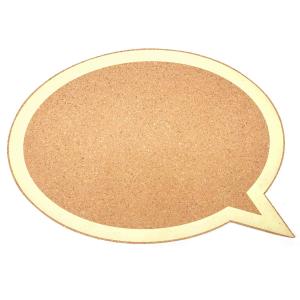 Quality Decorative Speech Bubble Cork Board For Memo Eco Durable wholesale