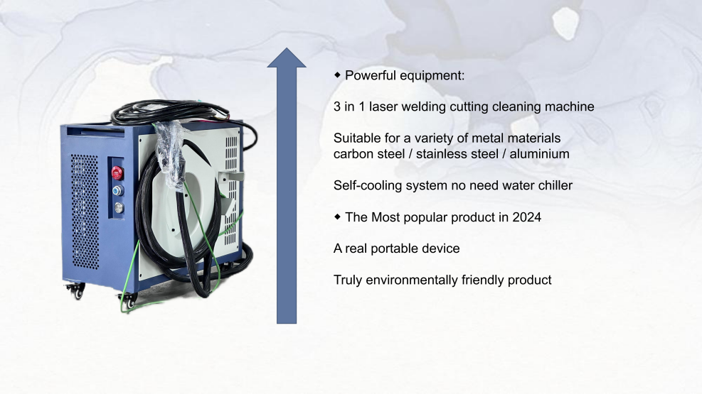 Welding Products Mini Portable Handheld Laser Welder 1500W 2000W 3000W Metal Stainless Steel Laser Welding Machine 40 KG