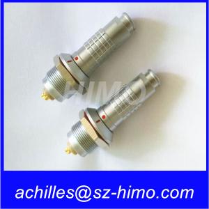 Quality wholesale manufacturer LEMO 0K series 2 pin IP68 waterproof connector push pull type wholesale